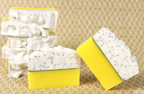 Lemon and Poppyseed Soap